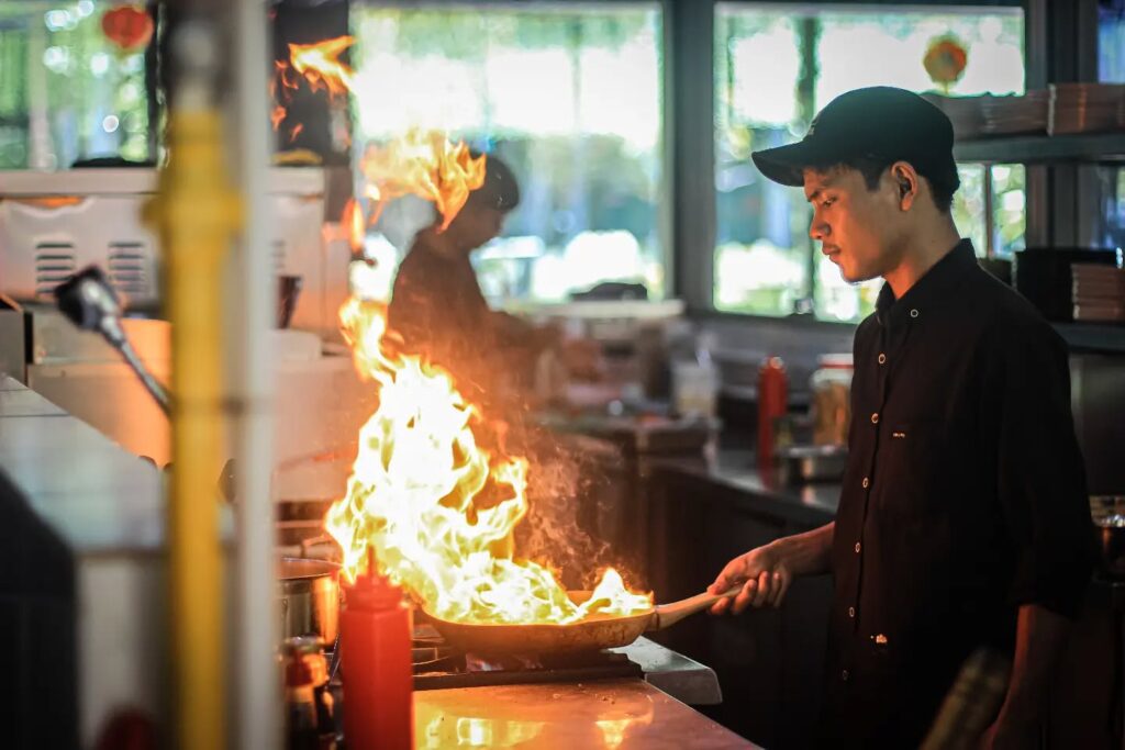 Liquocean Restaurant Sport and bar Kitchen